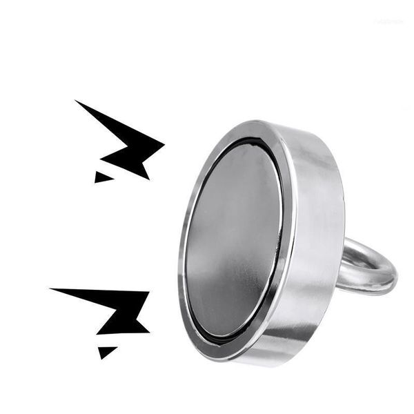 

strong neodymium magnet salvage deep sea fishing magnets holder pulling mounting pot with ring eyebolt#g301