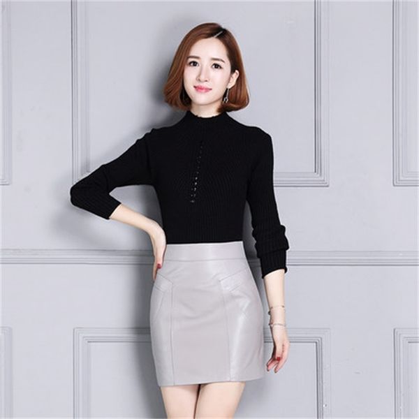 

leather sheep skin exit k97 er84, Black