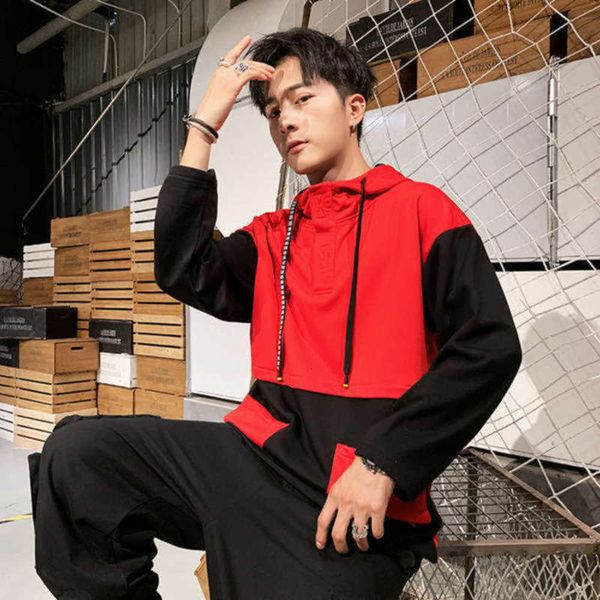 

korean spring new and fashion sweater 2021 sports casual autumn winter long sleeve men's wear, Gray