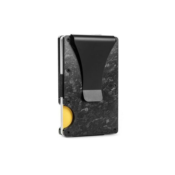 

bisi goro 2020 thin credit card holder minimalist mini wallet aluminum metal rfid blocking business bank c qylmsy