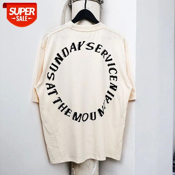 

19ss Kanye West T Shirt Trust God T-shirt Kanye Sunday Service Holy Spirit CPFM T Shirts Summer Style Tshirts #Aa9R, White;black