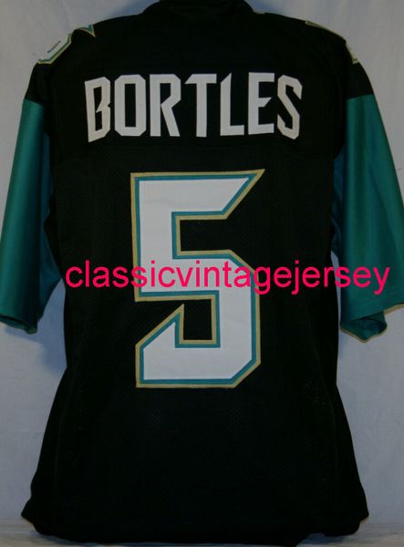 Uomo Donna Gioventù Blake Bortles Maglia da calcio nera cucita su misura XS-5XL 6XL