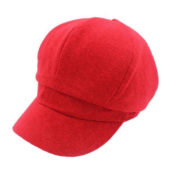 

visors woolen material korean version of the octagonal cap ruili fashion high-end warm painter hat men and women hats, Blue;gray