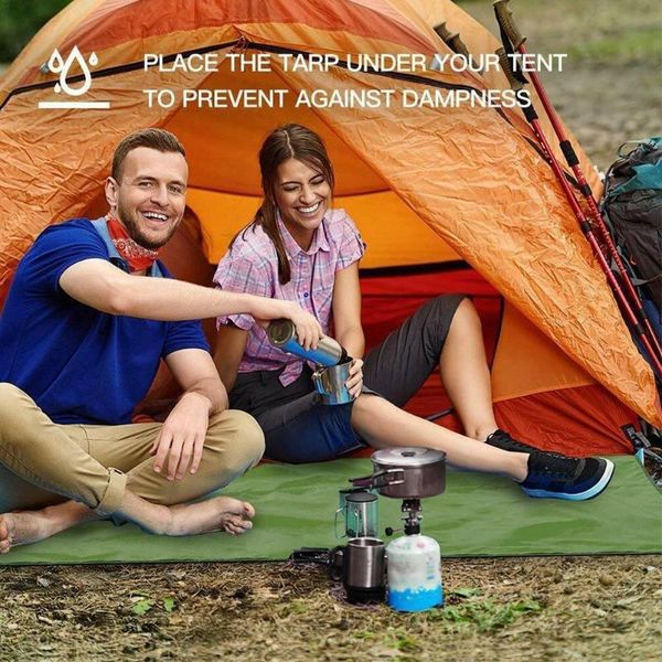 

camping tent mat tent tarp sun shade rain shelter beach camping l3k3 picnic nylon pad waterproof mat y9l1
