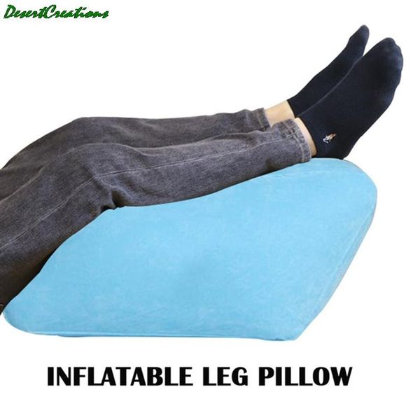 

pillow 1pcs portable inflatable wedge leg foot for sleeping knee support cushion pregnant woman lift