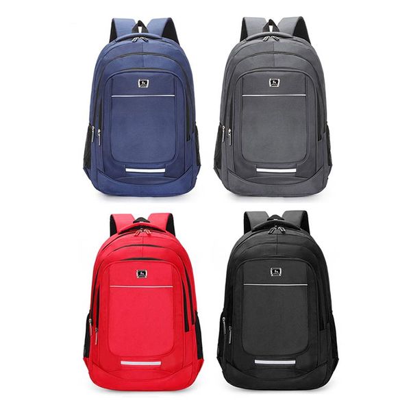 

men backpacks large school bags for teenage boys nylon black bagpack