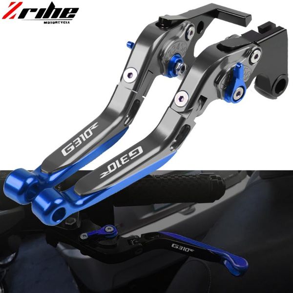 

motorcycle brakes for g310r cnc aluminum accessories g 310 r g310gs 2021-2021 folding extendable brake clutch levers