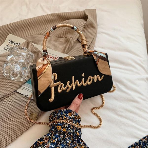 

shoulder bags qyahlybz band luxury designer handbag women's chain bag trend 2021 female box small square crossbody