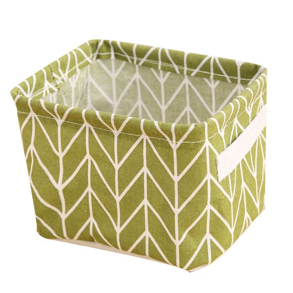 

pastoral fabric storage basket bag nordic style box 1221524
