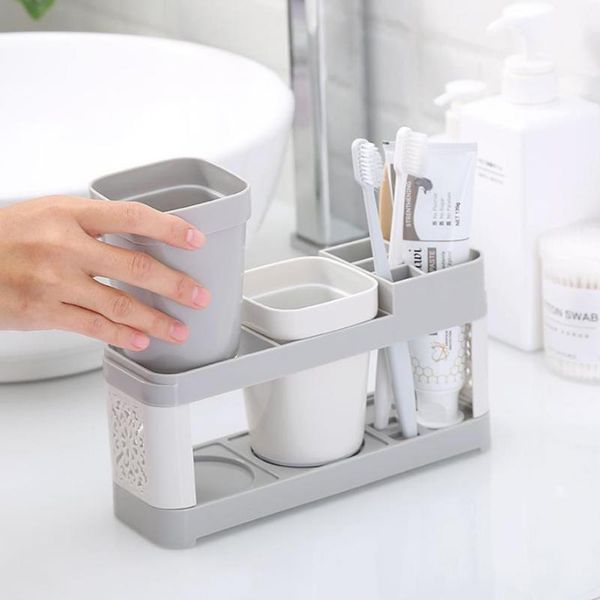 

bath accessory set european simple toothbrush holder brush cup bathroom rack creative accessories wash storage