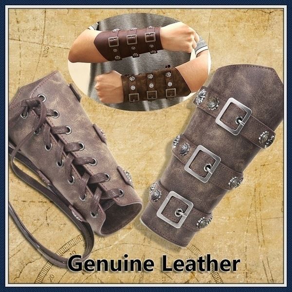 

medieval steampunk leather rivet bracket gothic arm armor
