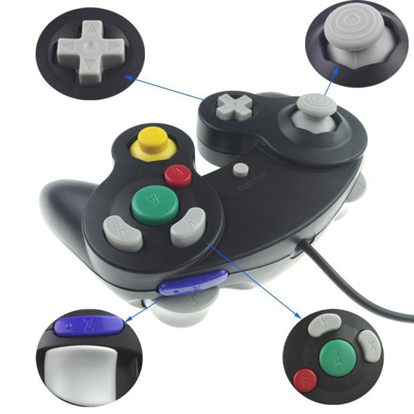 

game controllers & joysticks usb wired vibration gamepad joy pad joystick for gamecube ng c controller wii mac pc computer wit