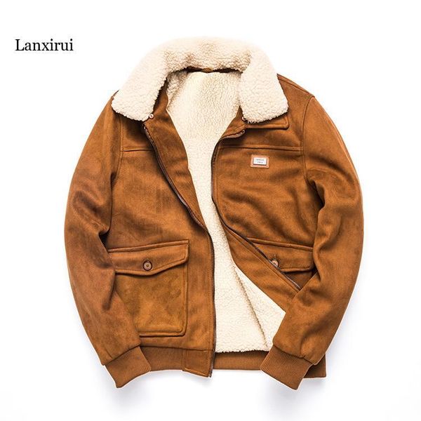 

men's jackets winter bomber air men jacket fleece thick warm drop ship discount coats male stand fur collar army tactical parkas, Black;brown