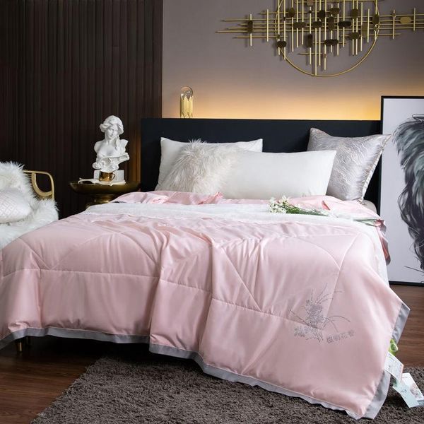 

comforters & sets 100% mulberry silk thicken warm winter quilt student