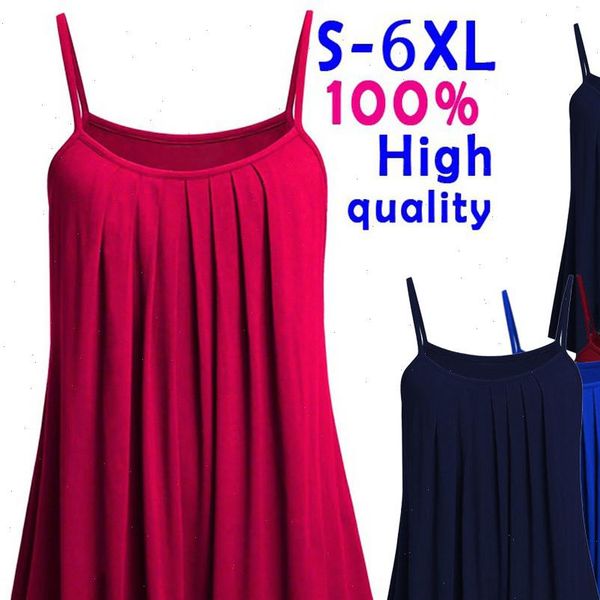 

fashion plus size tank women strap tshirt camisole casual summer lady solid vest female blusas, White