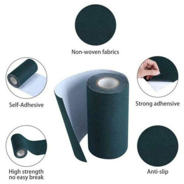 

decorative flowers & wreaths 300/500/1000cm practical durable lawn grass carpet artificial turf seaming tape k4ua