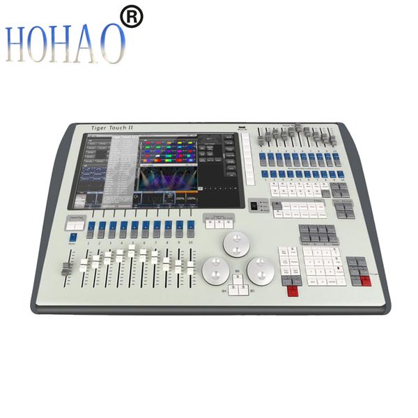 HOHAO Top Quality TT Touch Tiger Controller Multi-sistema di seconda generazione L'affare migliore è Concert Hall School Wedding Dj Light Stage Lighting Console