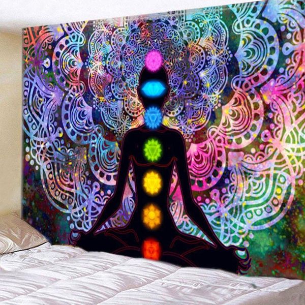 

party decoration mandala hanging cloth background dormitory renovation large abstract
