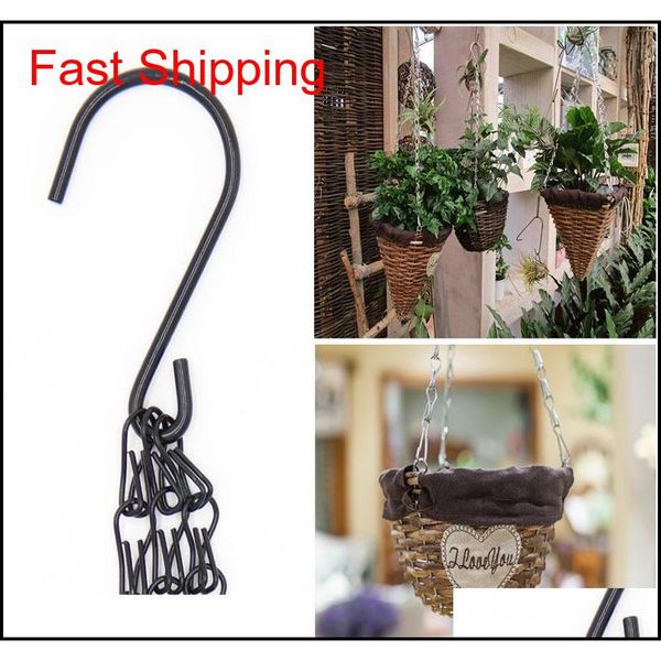 

3 point garden plant flower pot basket hanging chain with hooks garden plant hanger hanging ch jllhcf xhhair