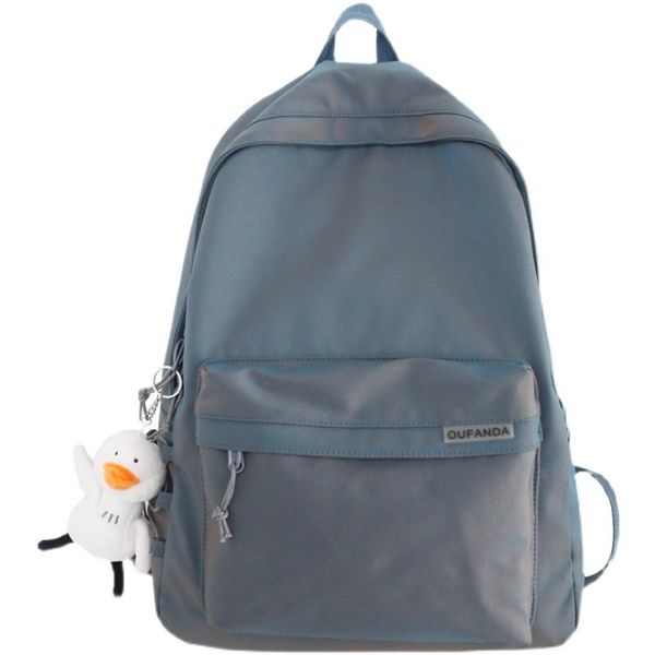 

school bags large backpack female simple student fashion wild male