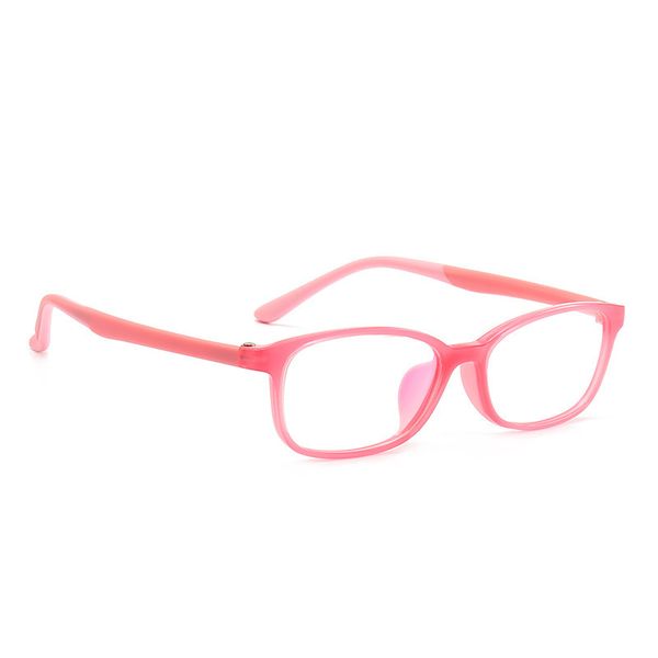 

9316 fashionable youth blue light proof glasses, men's women's flat lenses with short-sighted tr90 frame and sile spectacle, White;black