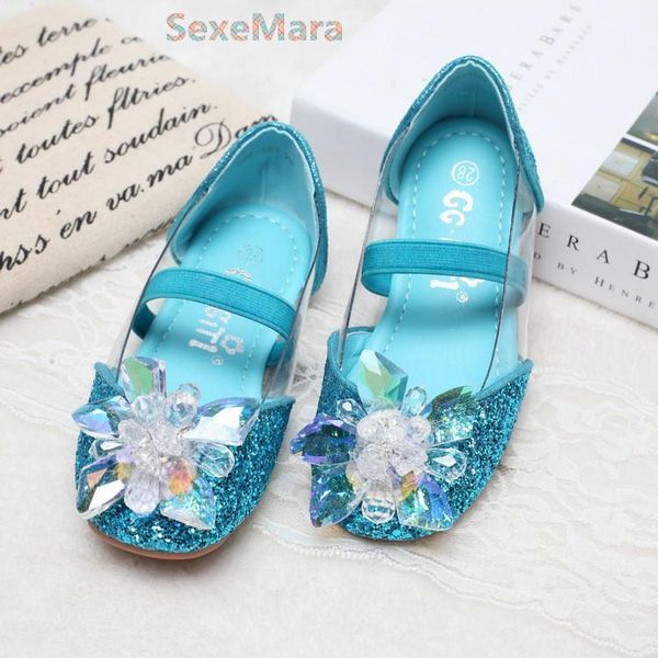 

2020 girls princess shoes girls sandals wedding party shoes ball dancing cinderella costu1, Black;red