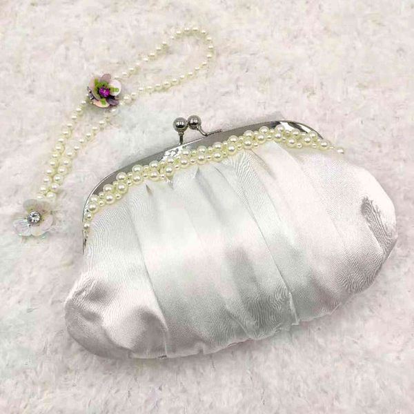 

silk shell beaded bag versatile dinner bag chinese style