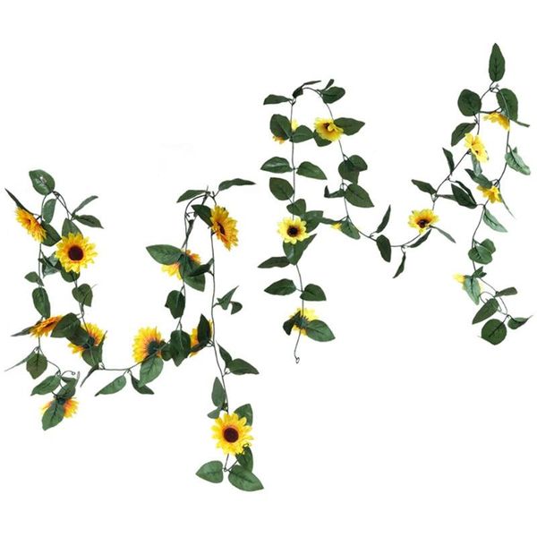 

artificial sunflower garland sunflower vine artificial sunflowers garland with