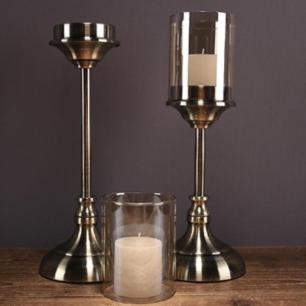 

candle holders glass minimalist candlestick tealight modern aesthetic creative kandelaar menorah home decor holder dd50yh