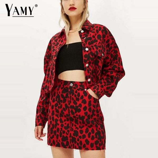 

skirts autumn vintage leopard print skirt high waist womens casual pockets a line 2021 korean streetwear mini, Black