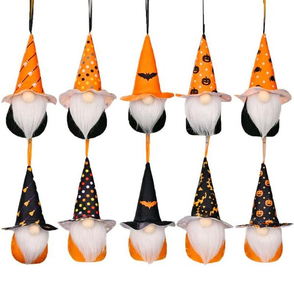 

christmas decorations faceless doll 10pcs halloween decoration small pendant rudolph hanging