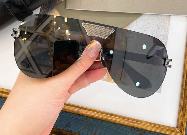 

mens rimless pilot metal rim sunglasses men fashion sun glasses sonnenbrille gafa de sol with box, White;black