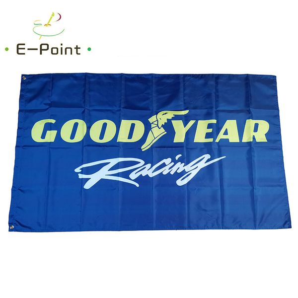 Goodyear Tire and Rubber Company Flag 3 * 5ft (90cm * 150cm) Bandiera in poliestere Banner decorazione volante casa giardino bandiera Regali festivi