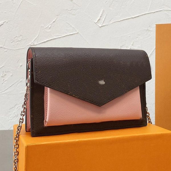

women handbags messenger bags purse wallets patchwork tartan color grain genuine leather hasp detachable chain hardware buckle, Black;red