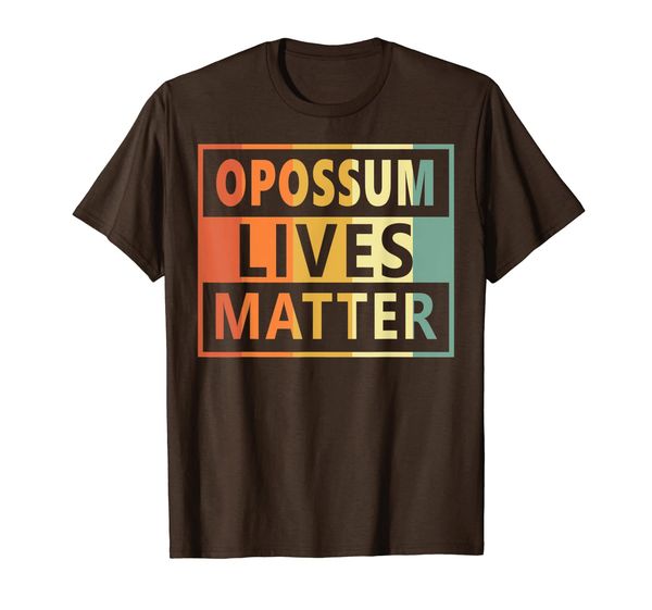 

Opossum Lives Matter Vintage Retro Vegan Opossum Lover Gifts T-Shirt, Mainly pictures