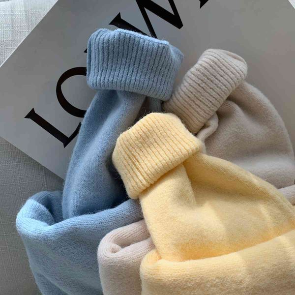 

women's sweaters suÃ©ter amarelo claro com decote redondo, pulÃ´ver de cor pura, suÃ©ter quente macio feminino, exterior solto, molp, White;black