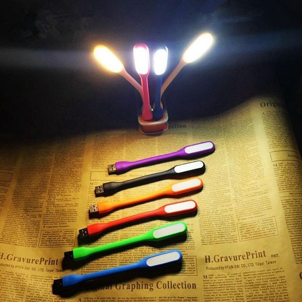 

book lights flexo led usb lamp light mini portable power bank notebook reading desk night