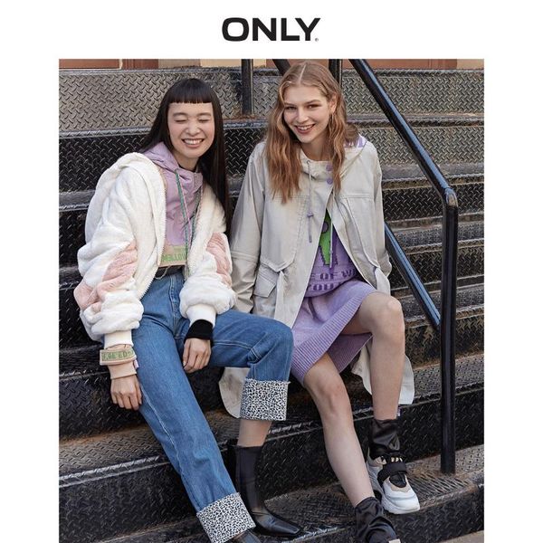 

women's jackets only loose fit white suede jacket | 119336545, Black;brown