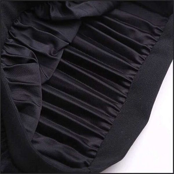 

popular net double side gold velvet women's winter autumn and a-line medium length pleated skirt hot, White;black