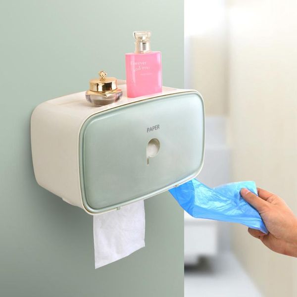 

tissue boxes & napkins waterproof hanging box shelf bathroom multi-function pumping july 25 drop
