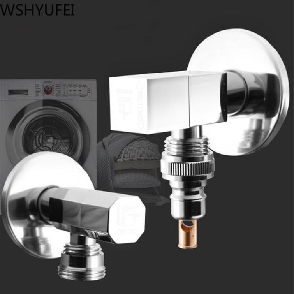 

brass triangle valve hardware accessories barhroom washing machine toilet water heater switch angle valve water with stop