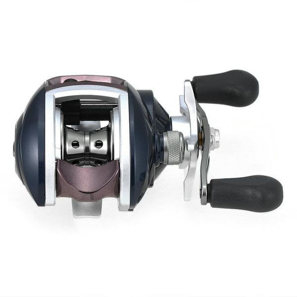 

baitcasting reels fishing reel drag max 8. gear ratio 6+1bb saltwater baitcaster catfish jigging handle knob tackle equipment
