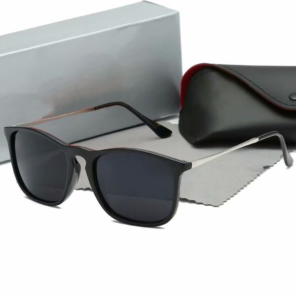 

luxury brand designer sunglasses polarized glass classic fashion sun glasses uv400 goggle with original gift eyewear box set, White;black