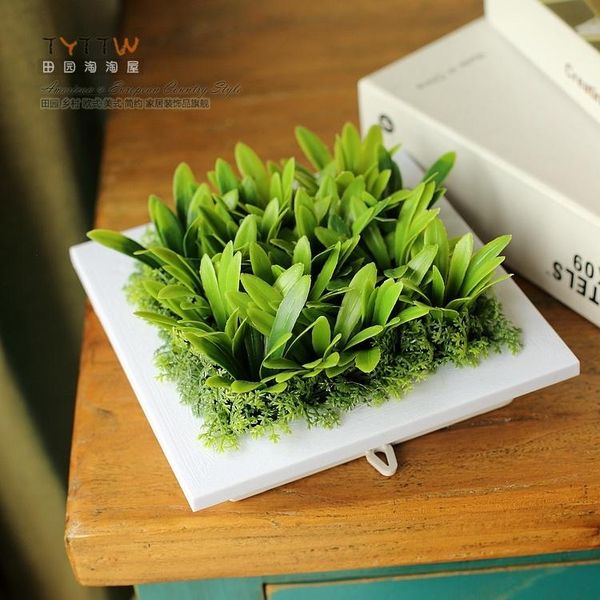 

2021 simulation of green bonsai plants, simulation plant wall murals ornaments home furnishing l creative succulents murals