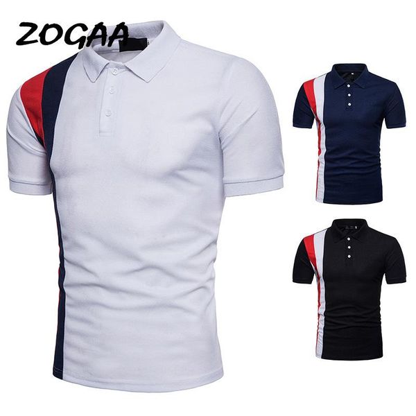 

men's t-shirts zogaa 2021 summer plus size fashion short sleeve t-shirt wild simple, White;black