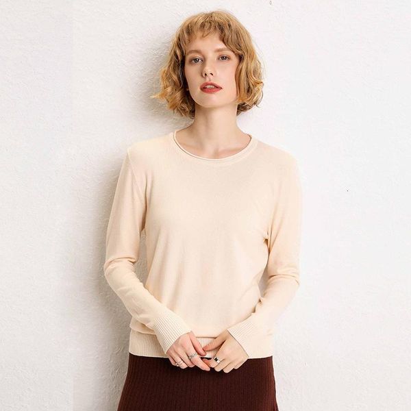 

loose pocket long-sleeved shirt for women with low necks new wool sweater 20191, Black