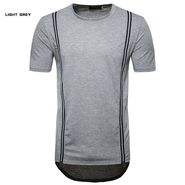 

hop short-sleeved shirt brands men cotton shirts for decorated fashion zipper shirt shirts t hip-hop hip irregular new mmtru, Black