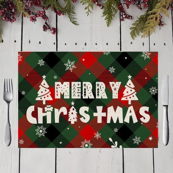 

mats & pads christmas placemat, el printed table mat, advertising heat insulation pad, pvc decorative mat