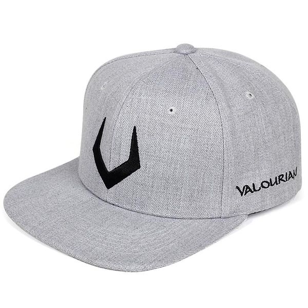 

ball caps grey wool snapback 3d pierced embroidery hip hop cap flat bill baseball for men and women, Blue;gray