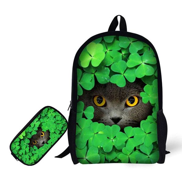 

backpack mochila escolar feminina pencil bag masculina school bags infantil sac dos menino rugzak menina kawaii lizard cats dogs